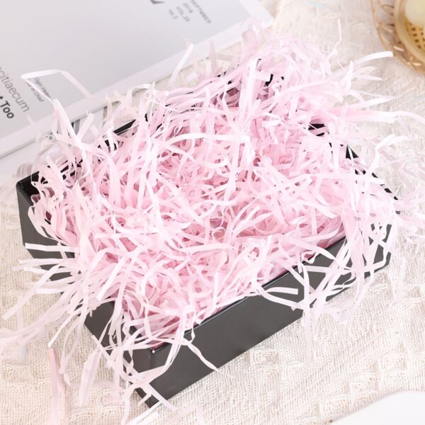 Baby Pink Crinkle / Shredded Paper Grass