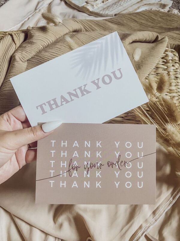 Thank you cards