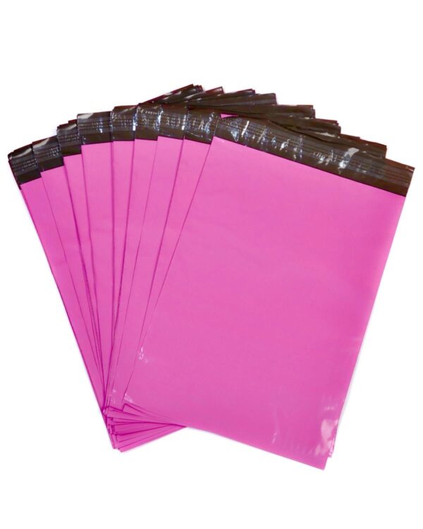 Pink Polymailer's Bags (Plain)