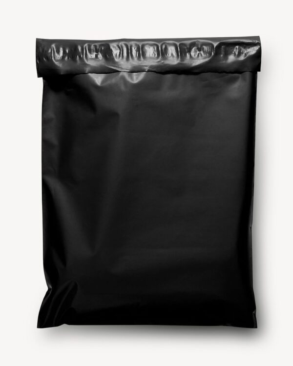Black Polymailer's Bags (Plain)