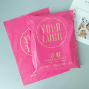 Pink Polymailer's Bags (Printed)