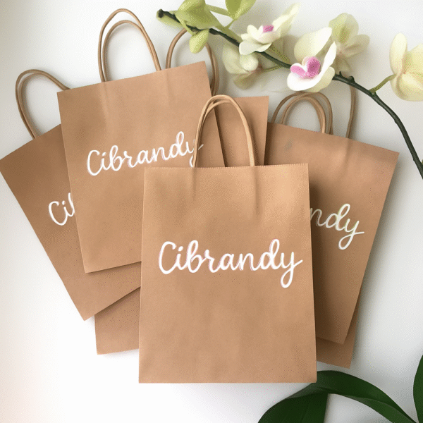 Custom Brown Paper Bags – Eco-Friendly & Stylish
